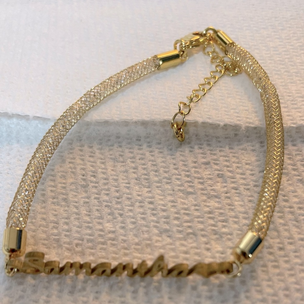 Stainless Steel Name Bracelet NEW